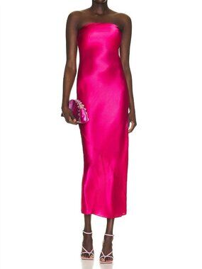 NEW CULT GAIA Women’s Perla Dress – Dragonfruit – Size 2